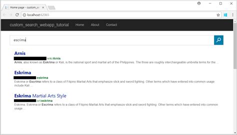 Customize search results by country or region .